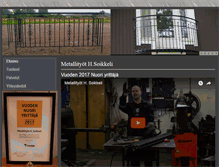 Tablet Screenshot of metallityot-soikkeli.com